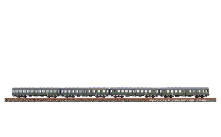 Brawa 46111 Umbauwagen-Set 4-tlg DB, H0