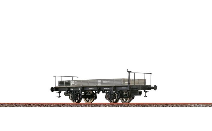 Brawa 47737 Niederbordwagen Sc SBB, H0