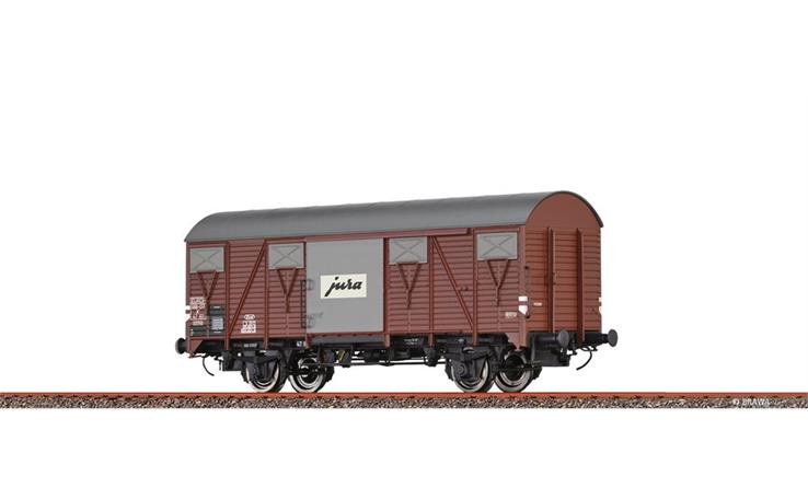 Brawa 50148 Gedeckter Güterwagen K4 "Jura" SBB, H0