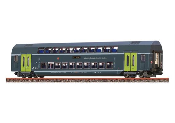 Brawa 64549 TWINDEXX VARIO Doppelstock-Mittelwagen DBpza783.0 der NAH.SH, Spur N