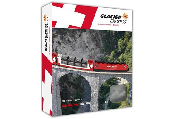 Brixies 240000 Glacier Express, Schwierigkeitsgrad Level 3, 263 Bausteine