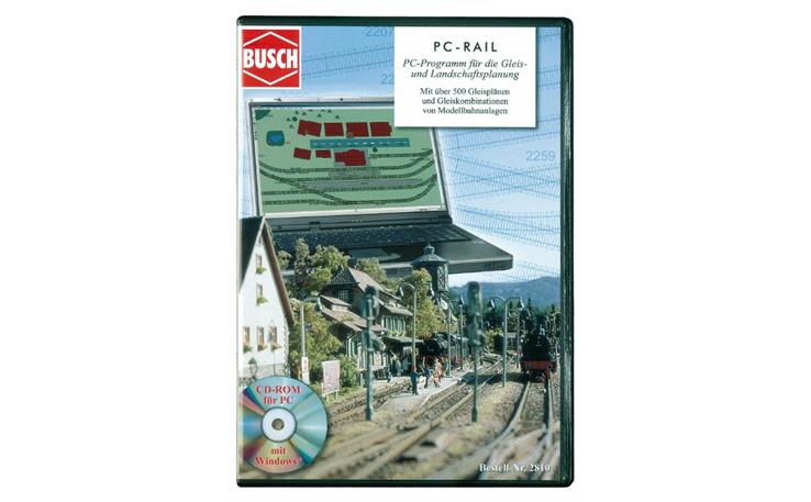 Busch 2810 PC-Rail für Windows - Gleis- und Landschaftsplanung Software