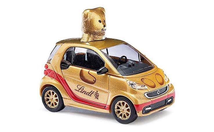 Busch 46212 Smart Fortwo 12 »Lindt Teddy«