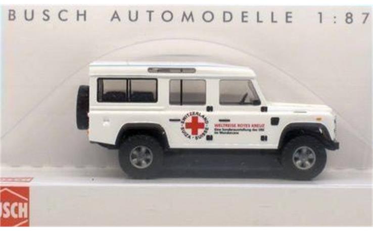 Busch 50300.111 Land Rover Defender "SRK" 1/87 (CH)