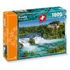 Carta Media 07271 Rheinfall mit Schloss Laufen Puzzle 1000 Teile