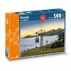 Carta Media 07785 Puzzle Ebenalp Luftseilbahn, 500 Teile