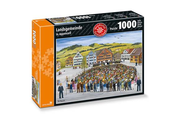 Carta Media 07914 Landsgemeinde Appenzell, 1000 Teile Puzzle