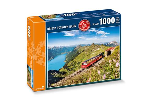 Carta Media 07919 Brienz Rothorn Bahn, 1000 Teile Puzzle
