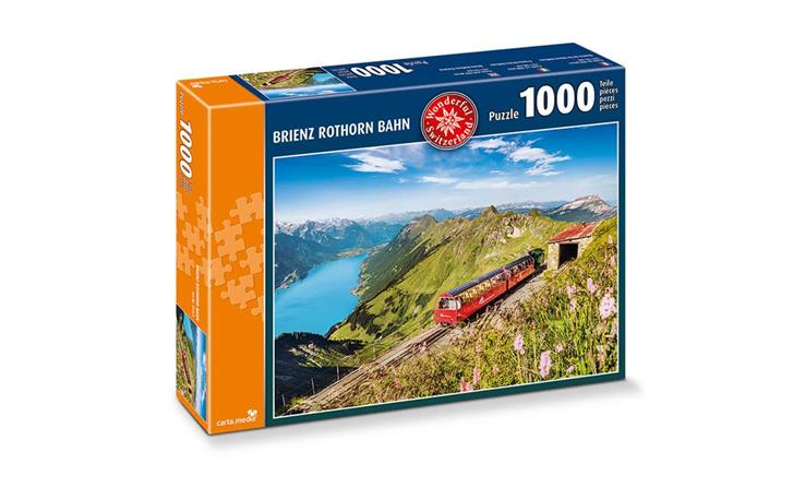 Carta Media 07919 Brienz Rothorn Bahn, 1000 Teile Puzzle