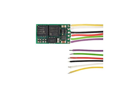 Doehler & Haass FH05B-3 Fahrzeugfunktionsdecoder für SX1, SX2, DCC und MM