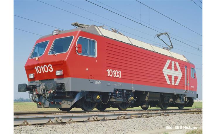 ESU 31660 E-Lok Re 4/4 IV 10103 rot SBB, H0 DC/AC Digital Sound