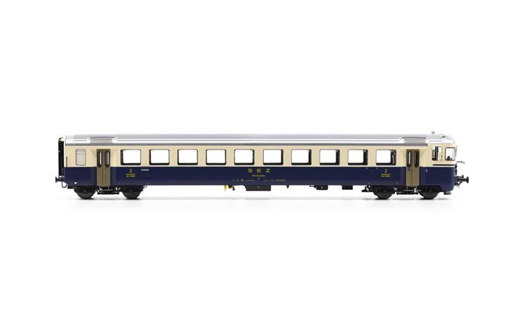 ESU 36665 Steuerwagen Bt 970 blau/ beige SEZ, H0 DC/AC