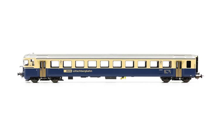 ESU 36666 Steuerwagen Bt 981 blau/ beige BLS, H0 DC/AC