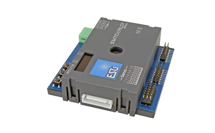 ESU 51832 SwitchPilot 3 Servo, 8-fach Servodecoder, DCC/MM, OLED, mit RC-Feedback