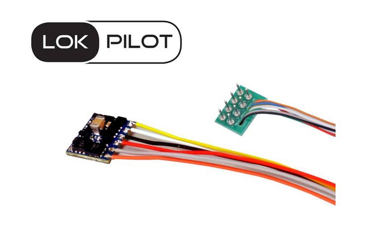 ESU 59810 LokPilot 5 micro DCC/MM/SX, 8-pin NEM652