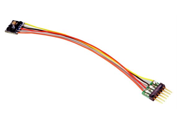 ESU 59816 LokPilot 5 micro DCC/MM/SX, 6-pin NEM651, Spurweite N, TT