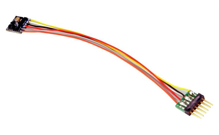 ESU 59816 LokPilot 5 micro DCC/MM/SX, 6-pin NEM651, Spurweite N, TT