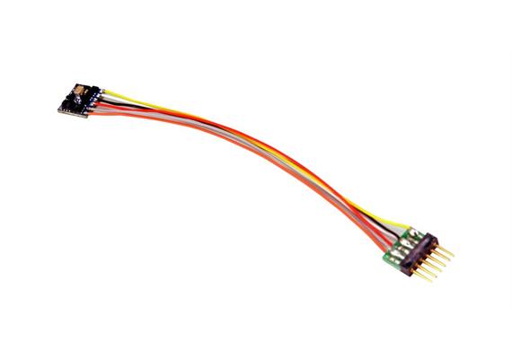 ESU 59826 LokPilot 5 micro DCC, 6-pin NEM651, Retail, Spurweite N, TT