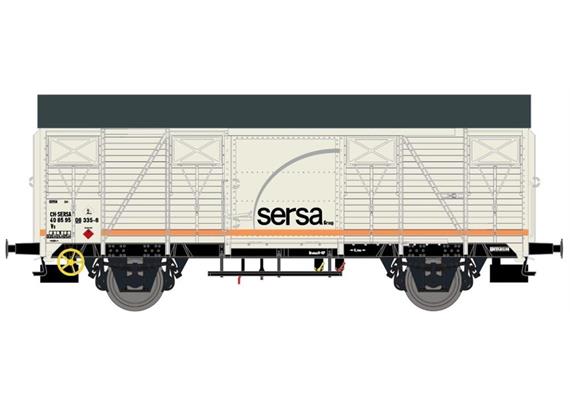 Exact-Train 20929 Güterwagen Gs Sersa SBB, H0 DC