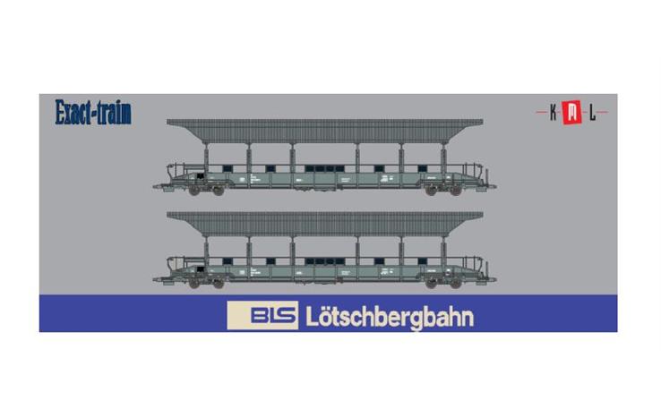 Exact-Train 25032 Autoverladewagenset 2-tlg BLS, H0 DC