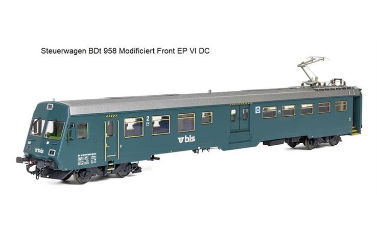 Exact-Train 26023 Steuerwagen BDt 958 BLS, H0 AC Digital