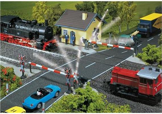 Faller 120171 Beschrankter Bahnuebergang, H0