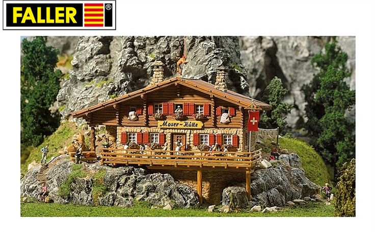 Faller 130329 Hochgebirgshütte "Moser-Hütte"
