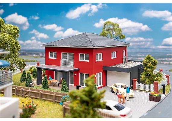 Faller 130743 Weber Haus CityLife rot