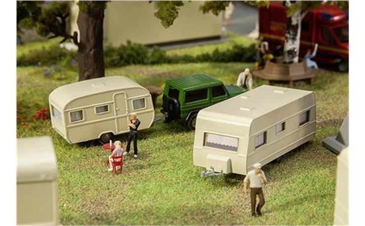 Faller 140483 FAL Wohnwagen-Set