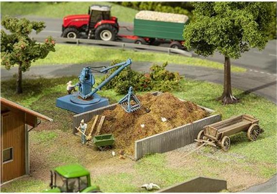 Faller 180381 Misthafen mit Kran