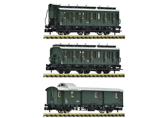 Fleischmann 6260055 Abteilwagen-Set 3-tlg ÖBB, Spur N