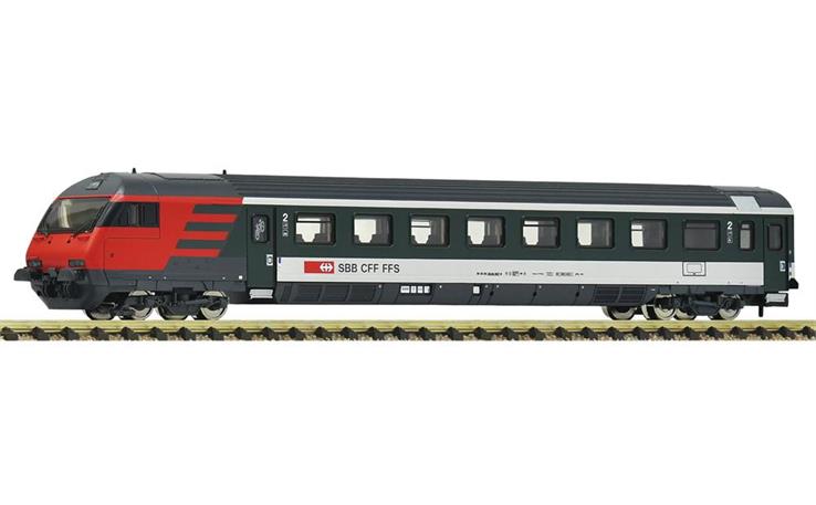 Fleischmann 6260059 EW IV Steuerwagen gruen/grau, Spur N Digital