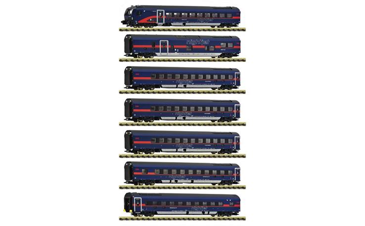 Fleischmann 6260065 Personenwagenset 7-tlg Nightjet ÖBB, Spur N
