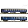 Fleischmann 6260083 Personenwagen-Set 2-tlg Suisse Train Bleue, Spur N