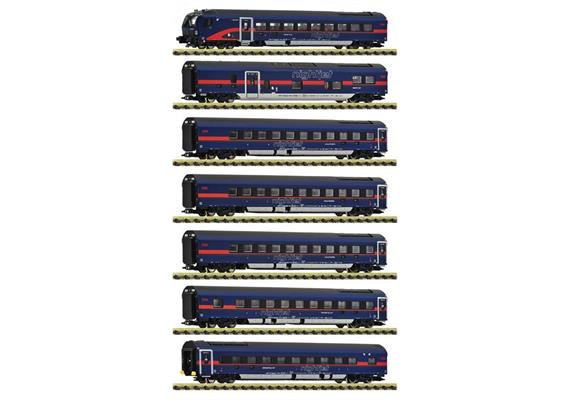 Fleischmann 6270065 Personenwagenset 7-tlg Nightjet ÖBB, Spur N Digital