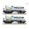 Fleischmann 6660047 Silowagen-set 2-tlg Holcim, Spur N