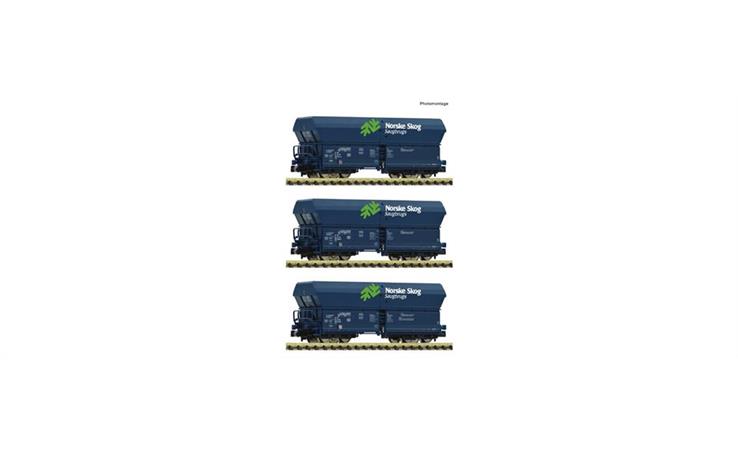 Fleischmann 6660089 3er Set Selbstentladewagen !No
