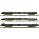 Fleischmann 6660093 Rollende Autobahn Wagenset 3-tlg Hupac, Spur N