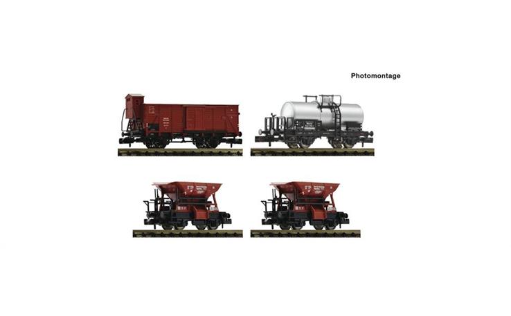 Fleischmann 6660120 4-tlg. Gueterzug DRG
