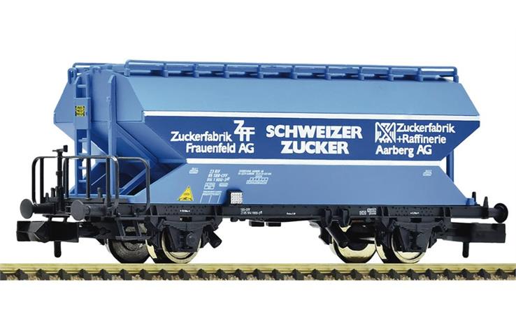 Fleischmann 6660123 Getreidesilowagen Tgpps "Schweizer Zucker" SBB, Spur N