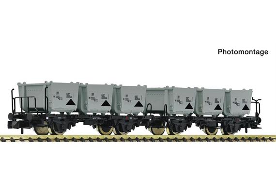 Fleischmann 6660154 Behältertragwagen-Set 2-tlg SBB, Spur N