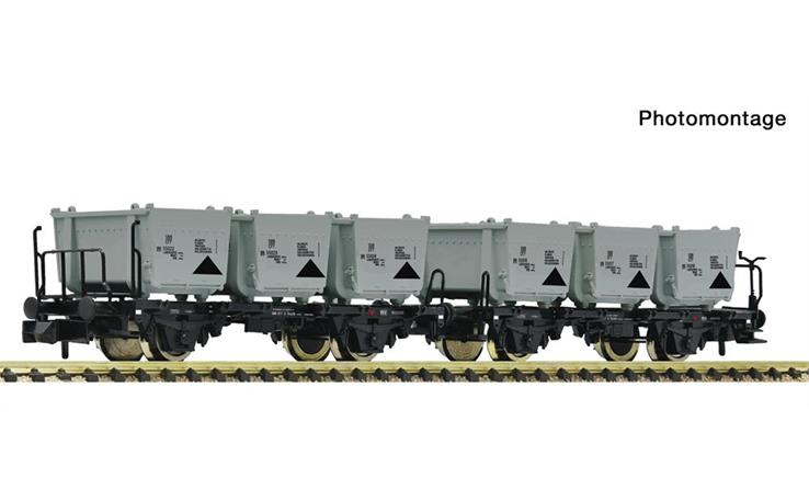 Fleischmann 6660154 Behältertragwagen-Set 2-tlg SBB, Spur N