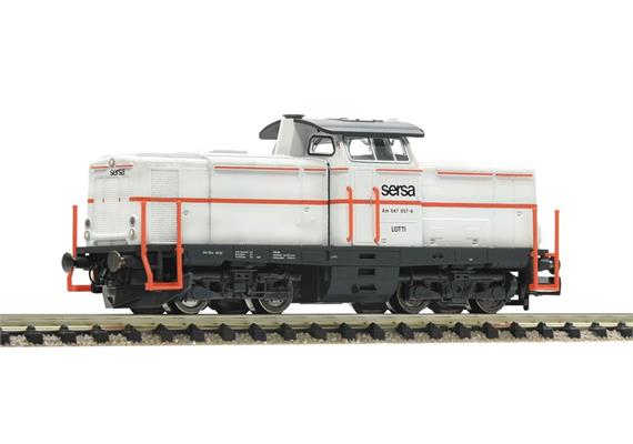 Fleischmann 721282 Diesellok Am847 "Lotti" der SERSA, Spur N Digital Sound
