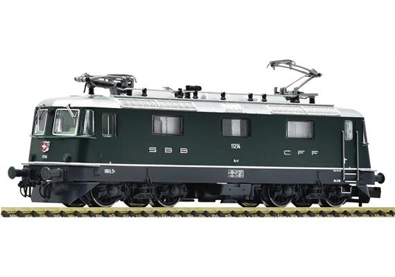 Fleischmann 732471 E-Lok Re 4/4 II grün SBB, Spur N Digital Sound