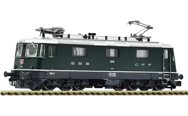 Fleischmann 732471 E-Lok Re 4/4 II grün SBB, Spur N Digital Sound