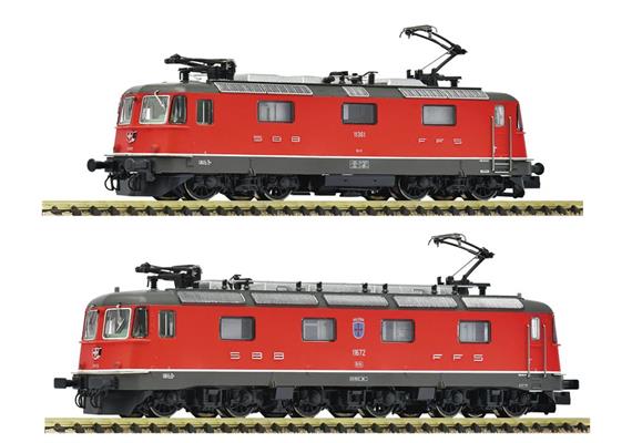 Fleischmann 7560049 E-Lok Doppeltraktion Re 10/10 SBB, Spur N