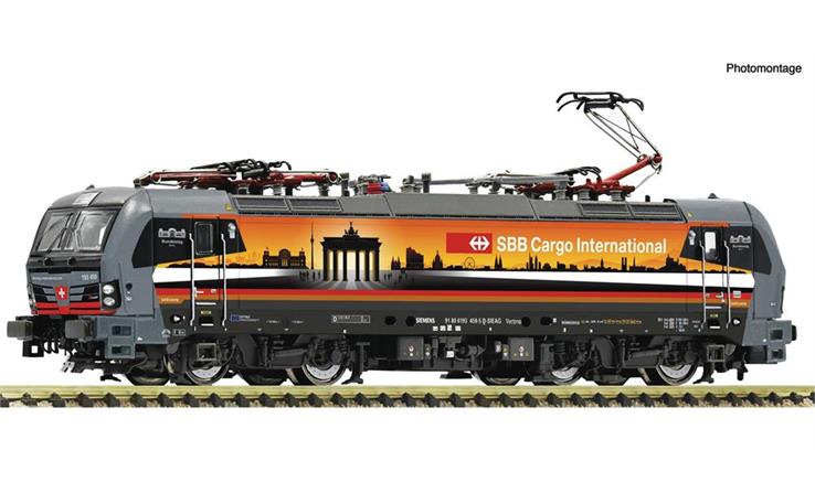 Fleischmann 7560074 E-Lok BR 193 Deutschlandpiercer SBB Cargo Int., Spur N