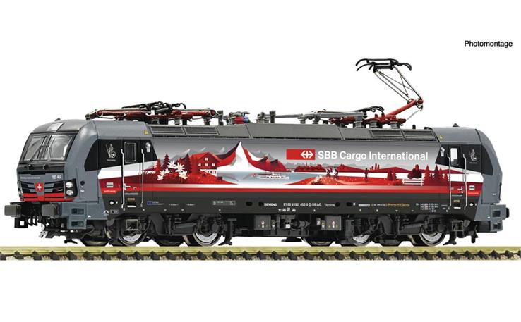Fleischmann 7560088 E-Lok BR 193 452 "Schweizpiercer" SBB Cargo Int., Spur N