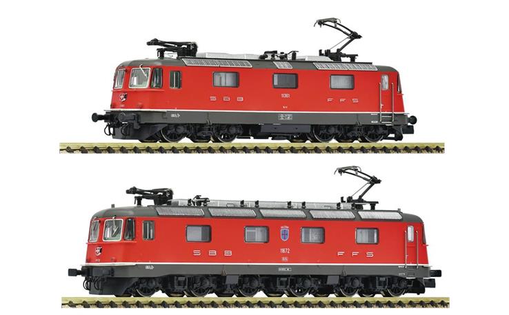Fleischmann 7570049 E-Lok Doppeltraktion Re 10/10 SBB, Spur N Digital Sound