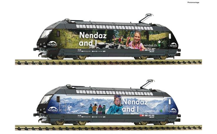 Fleischmann 7570053 E-Lok Re 460 Nendaz SBB, Spur N Digital Sound